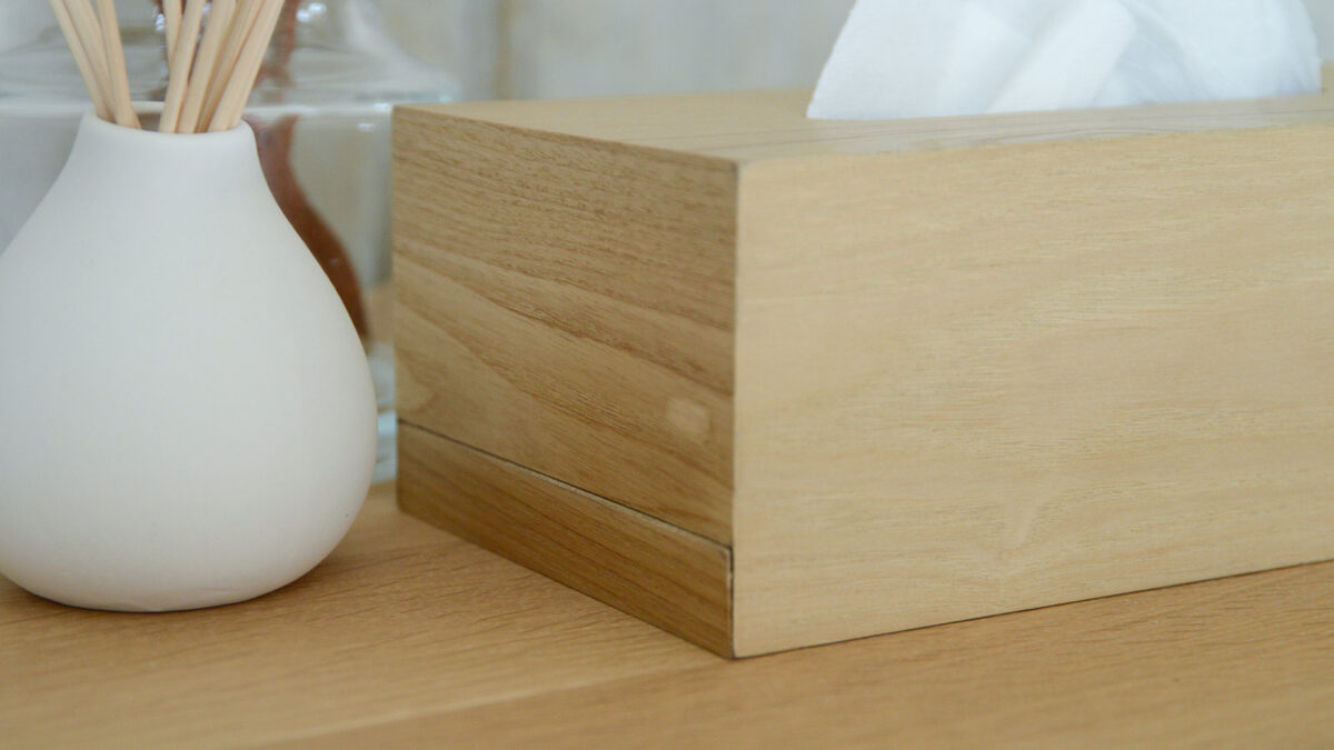 Oak Ply Tissue Boxes - Image 4