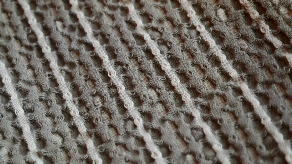 Organic Cotton Waffle Stripe Towels - Image 6