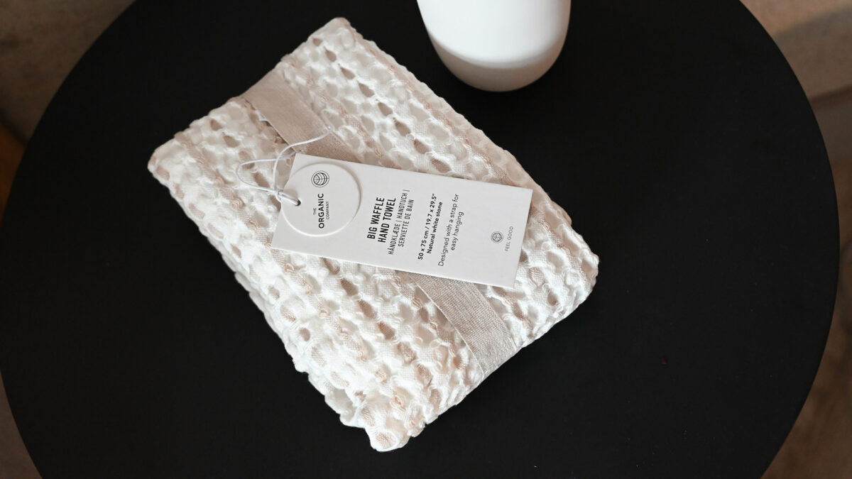 Organic Cotton Waffle Stripe Towels - Image 12
