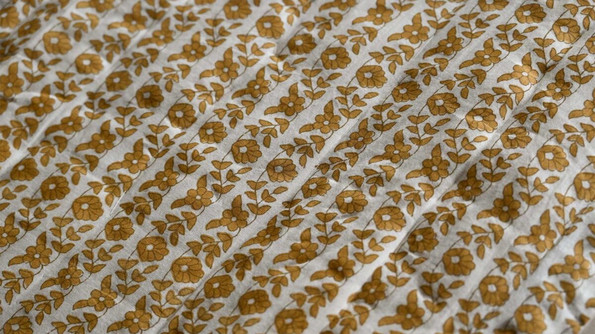 Floral Padded Throws - 3 Colours - Image 7