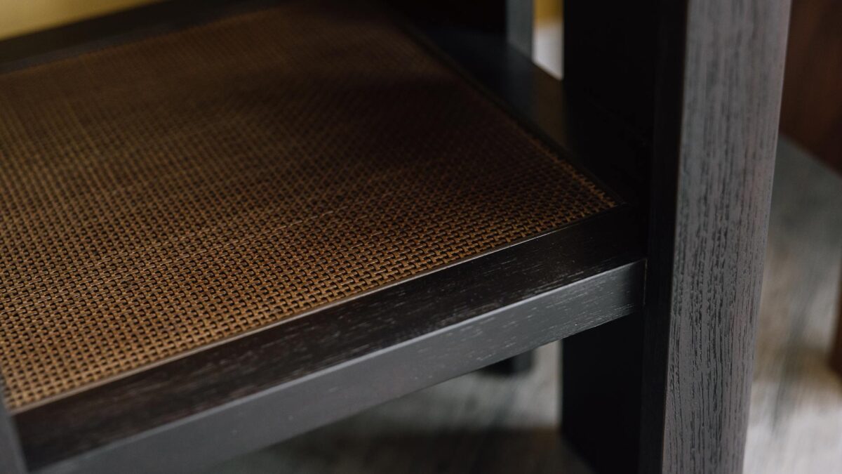 Ethnicraft Panel Side Table - Varnished Teak - Image 4