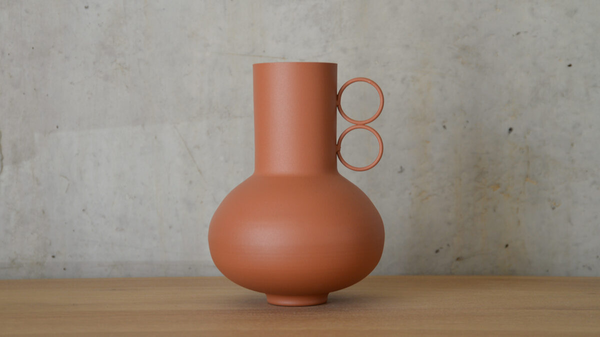 Powder Coated Metal Vases - 3 Colours - Image 4
