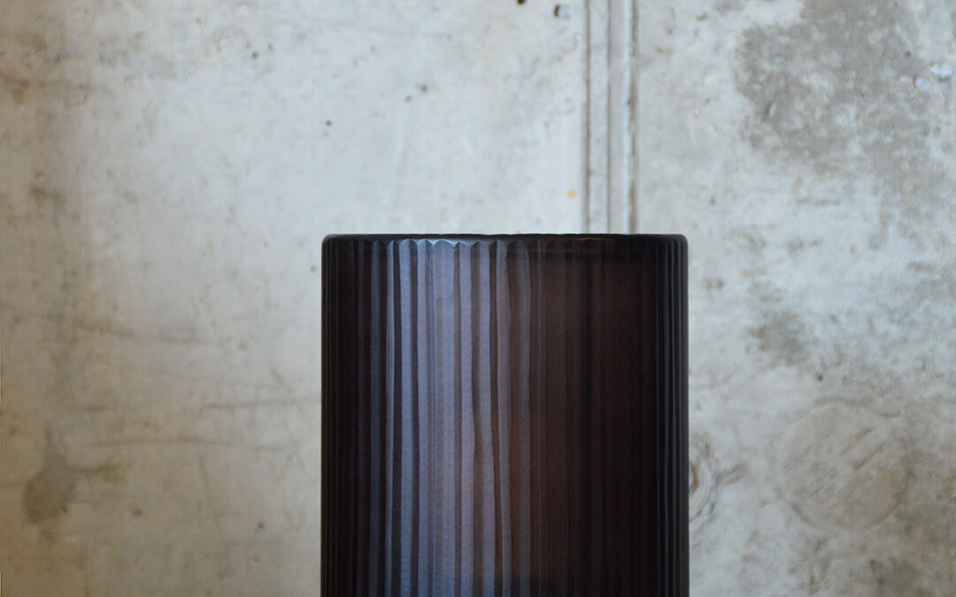 Purple Glass Lantern