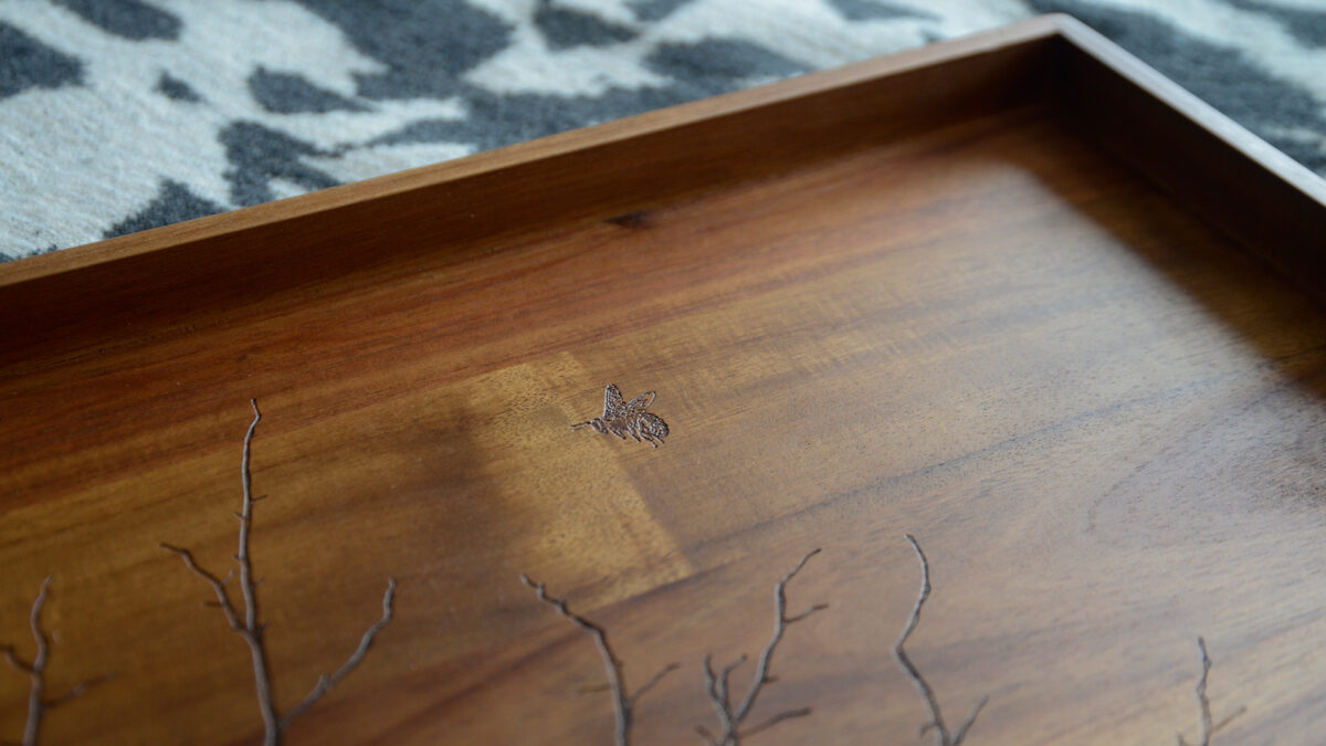 Rader Tree Bee Tray Close Up Bee