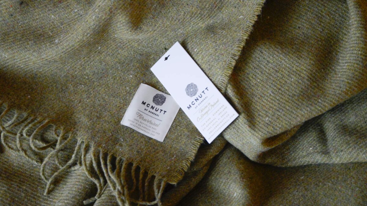 Recycled Merino Wool Throws - 3 Colours - Image 4