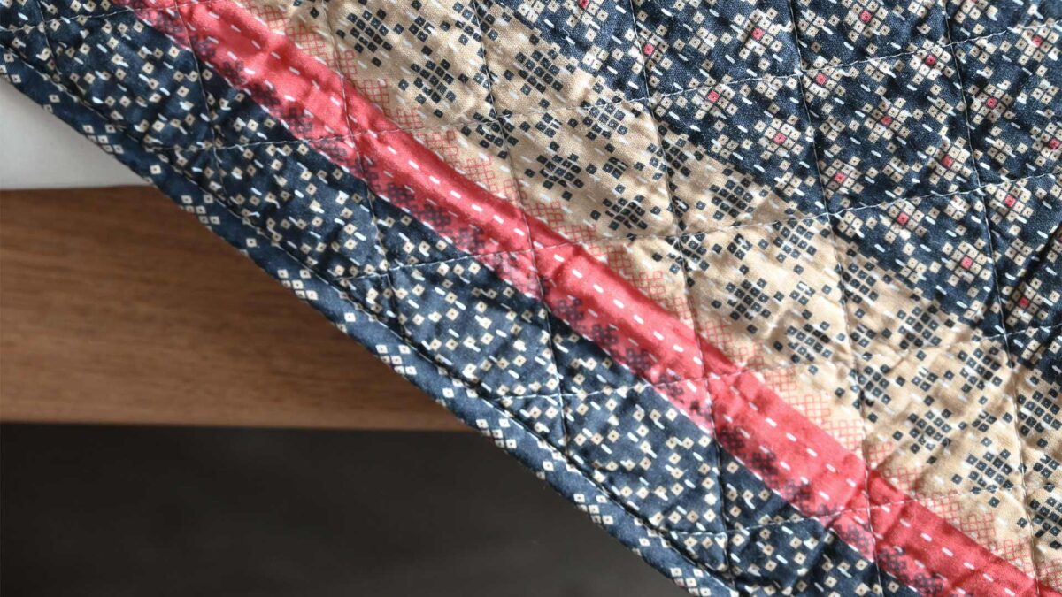Retro Quilted Throws - Warm Tones - Image 11