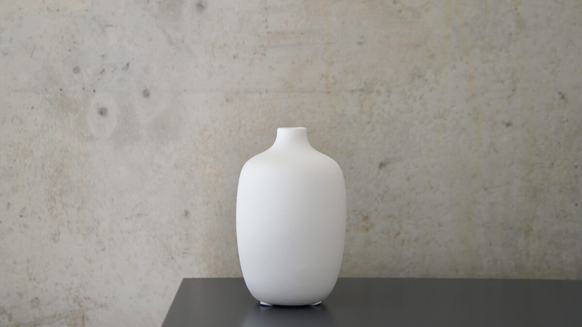 Small White Blomus Vase