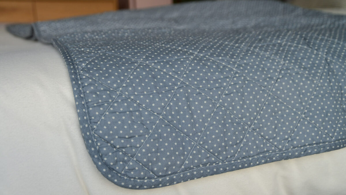 Spotty Printed Throw