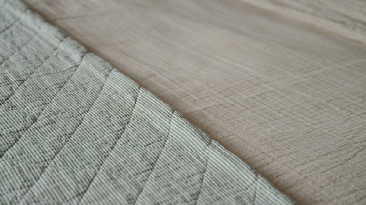 Striped Cotton Quilted Throws - Image 9