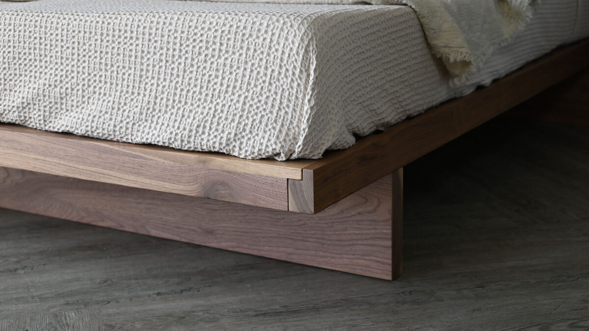 QUICK SHIP Walnut Bed - Superking Kyoto - Image 12