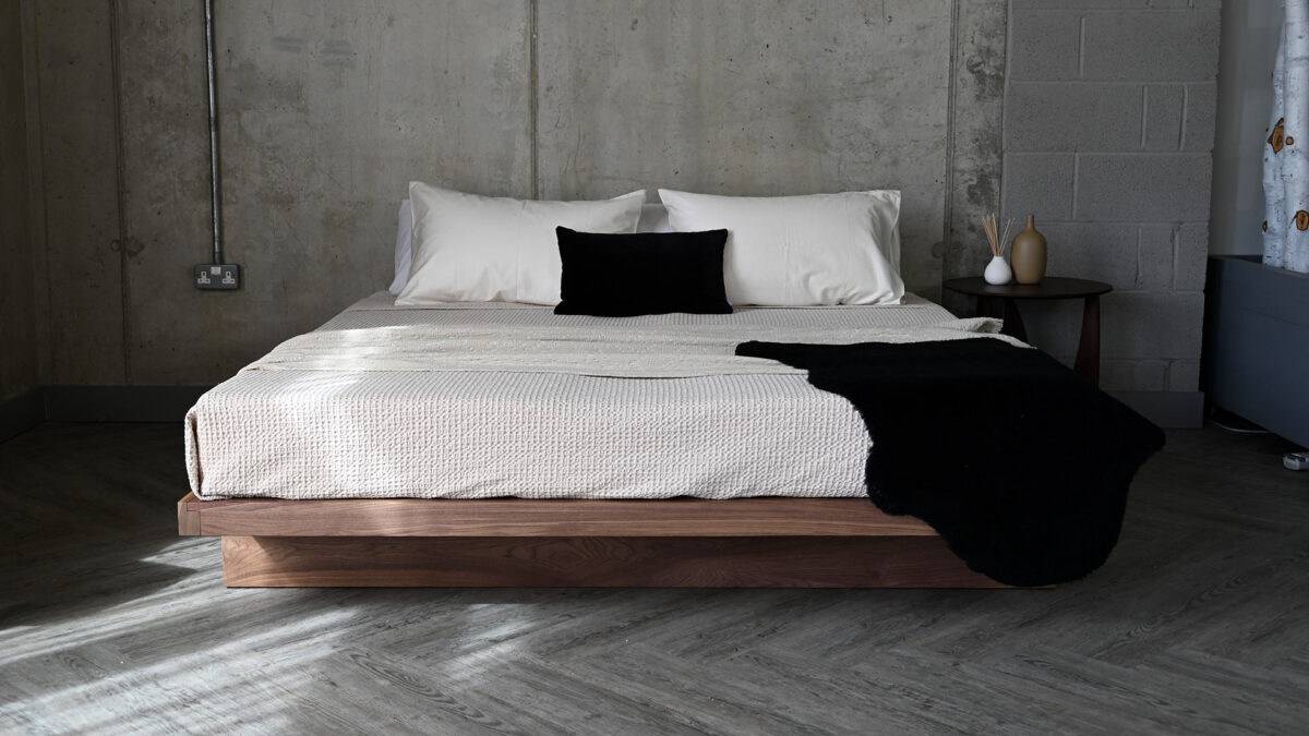 QUICK SHIP Walnut Bed - Superking Kyoto - Image 11