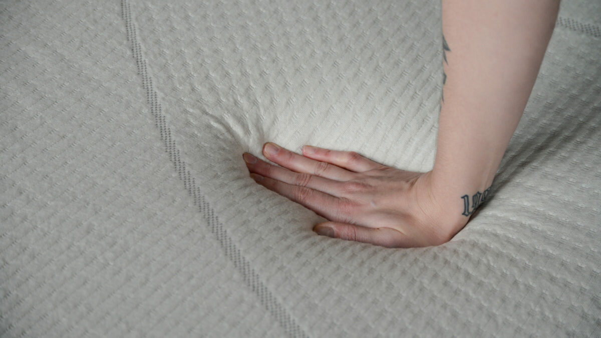 Talalay Latex Mattress Soft with hand pressure