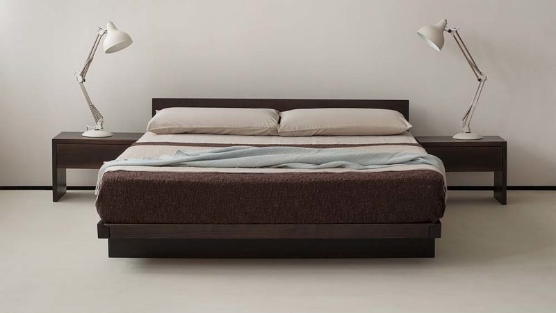 Kumo Japanese Style low wooden Bed Base