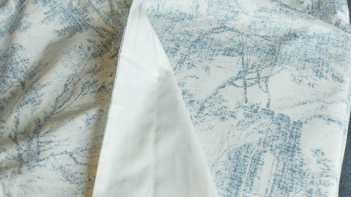 Toile-print-duvet-set