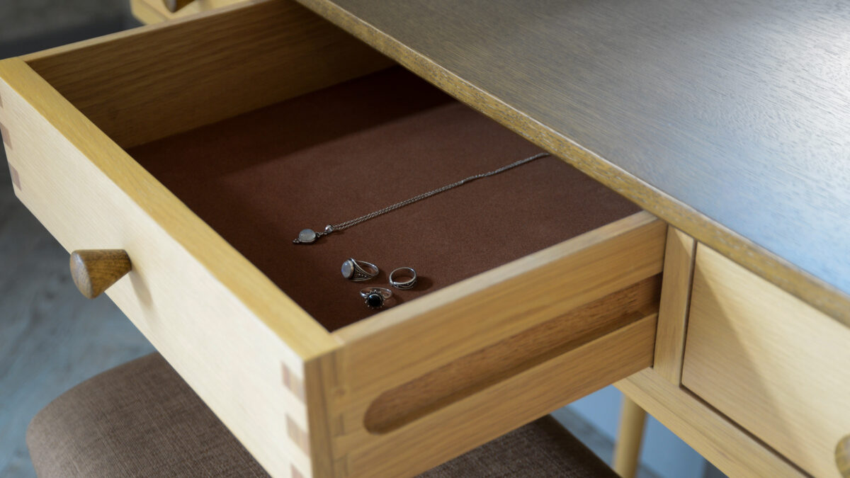 Two Tone Dressing Table Jewellery Drawer