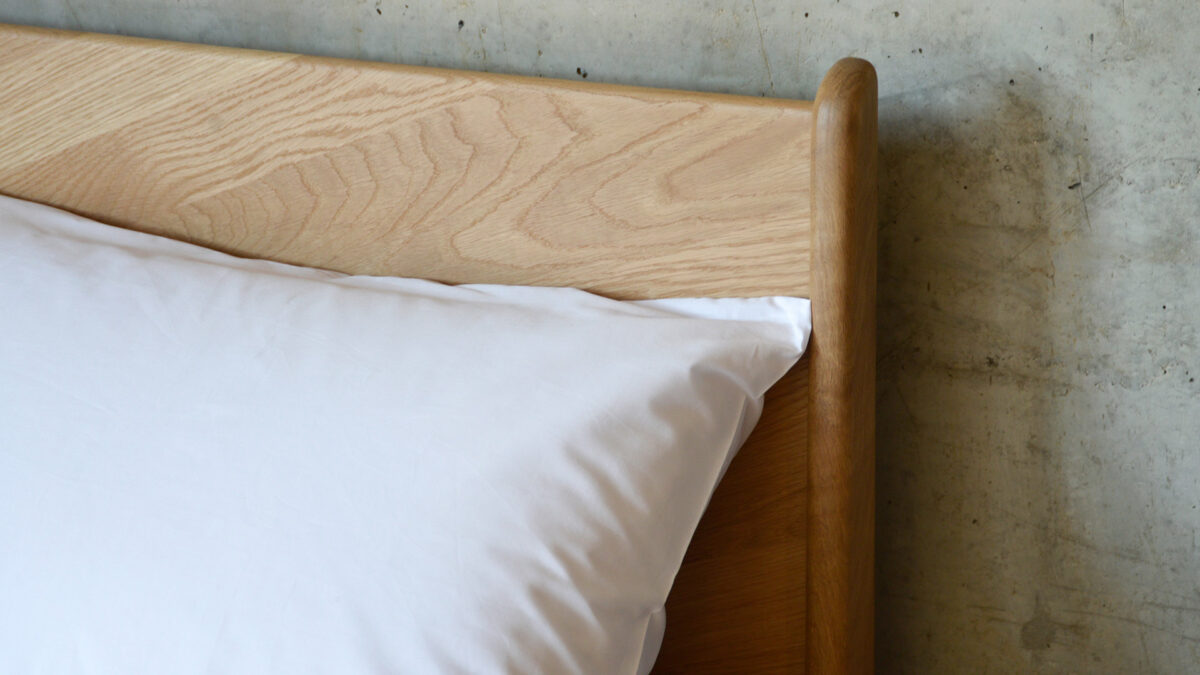 Whit Bamboo Bedding Detail