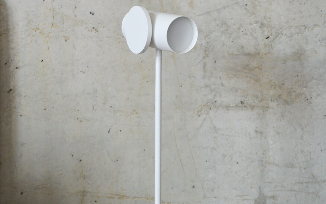 LED table spot lamp in white