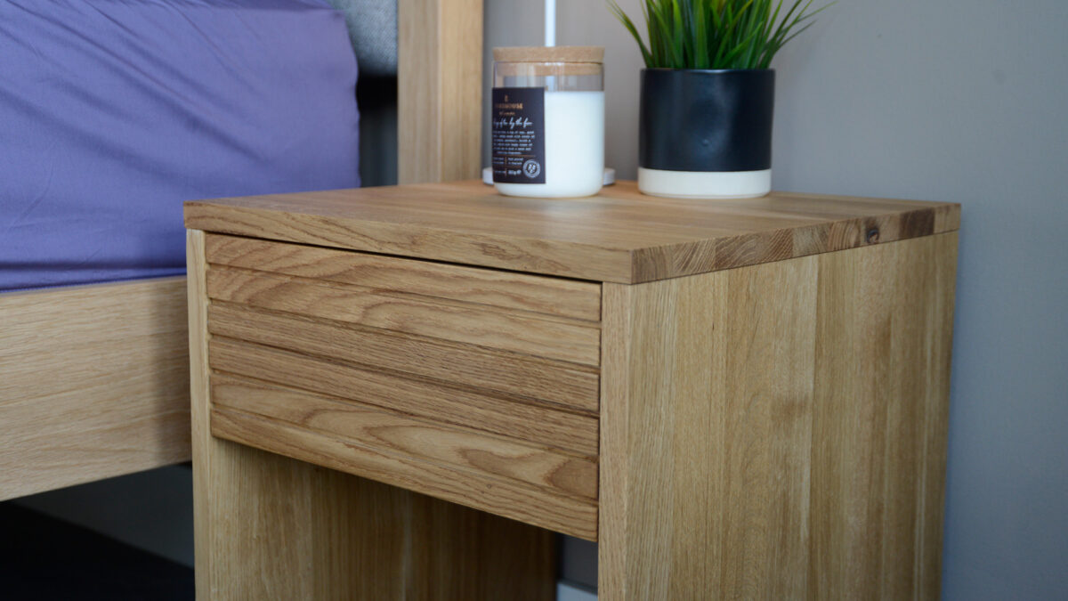 Woodek Groove Drawer Side View