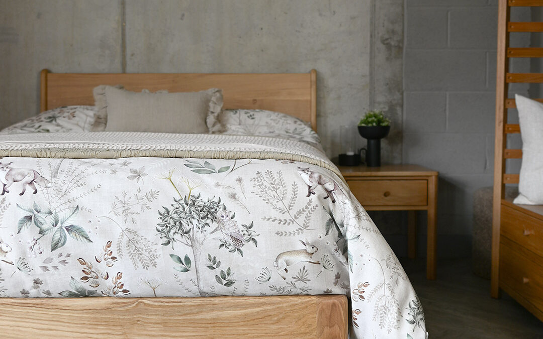 Woodland Duvet Set - Dark Green or Beige - Image 19