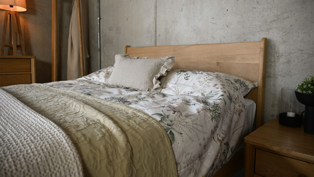 Woodland Duvet Set - Dark Green or Beige - Image 4