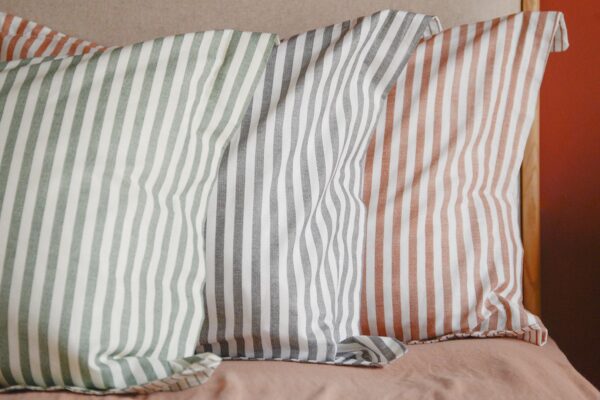 Yard Stripe Bedding Stack 1