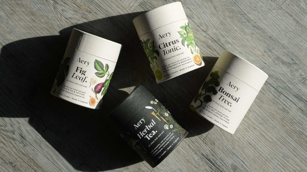 aery botanical candles