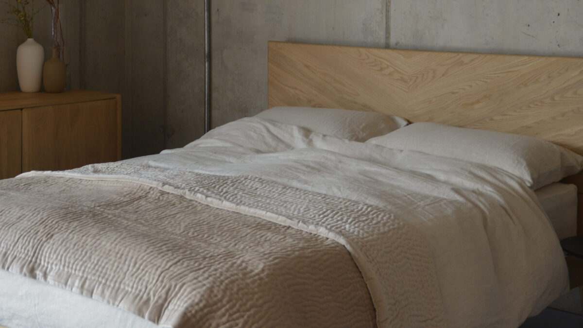 Stitched Velvet Bedspreads - 3 Colours - Image 5