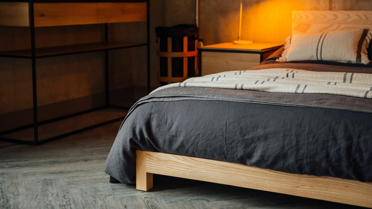 andas throw and cushions on slate linen