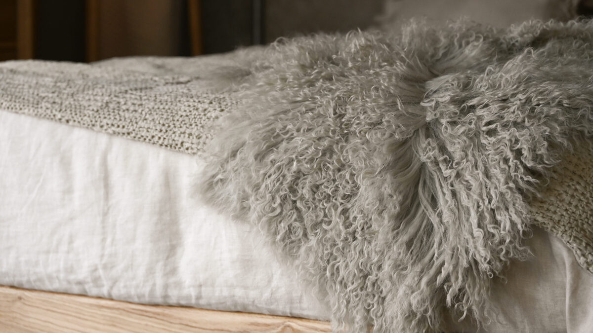 Tibetan Fine Sheepskin Throws - Image 2