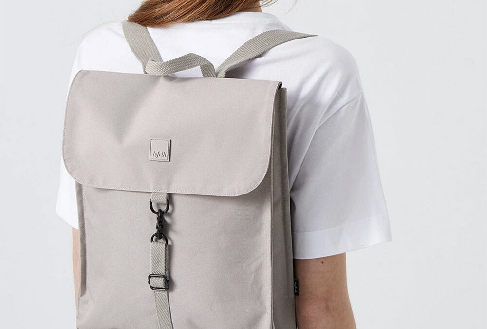 Recycled Polyester Slim Backpacks - 3 Colours