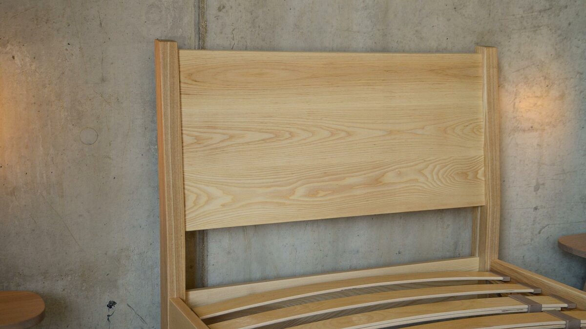 ash zanskar headboard timber detail