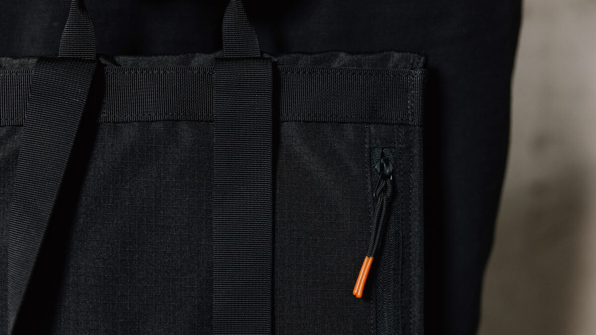 backpack pocket detail