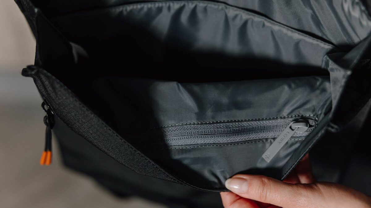 backpacks slim model internal pocket