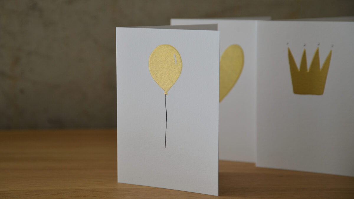 Gold Embossed Card Set - Image 6