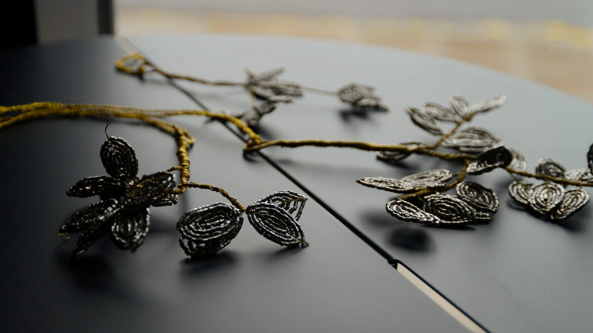 beaded christmas decorations