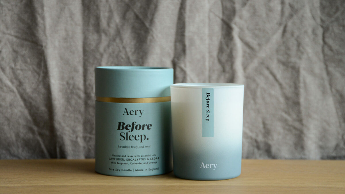 before sleep aery candle
