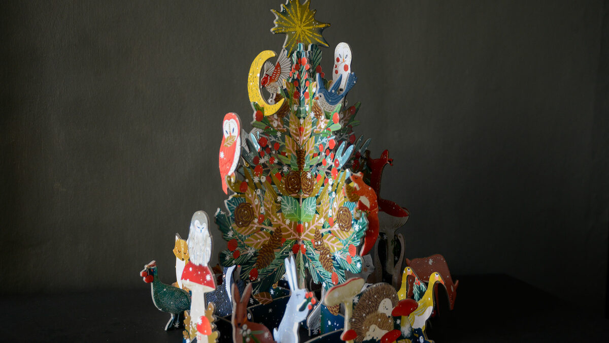 beneath the christmas tree advent