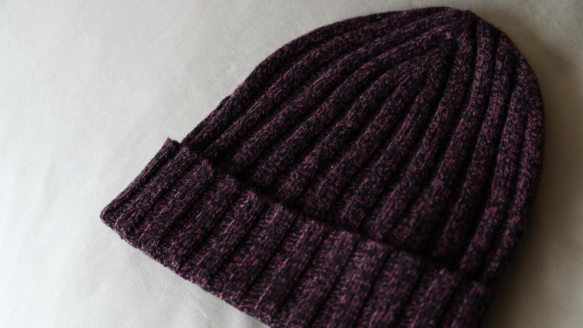 Melange Cashmere Cable Knit Hats - 3 Colours - Image 5