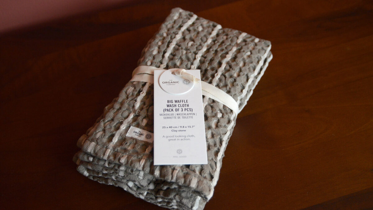 Organic Cotton Waffle Stripe Towels - Image 8