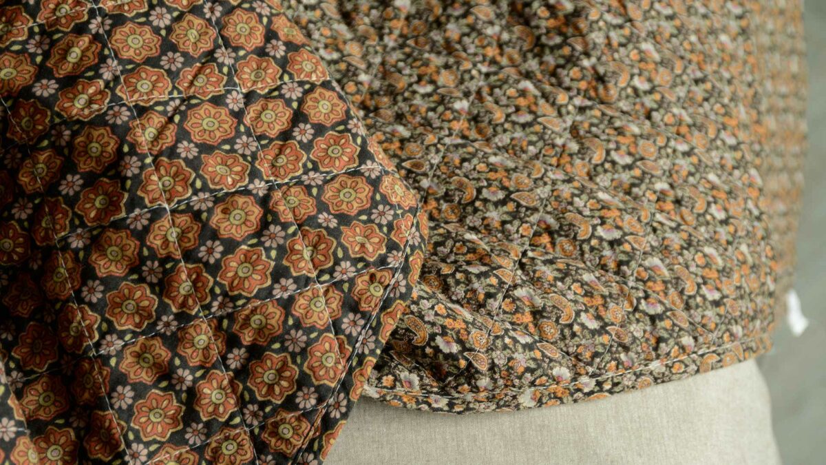 black and orange printed cotton throws