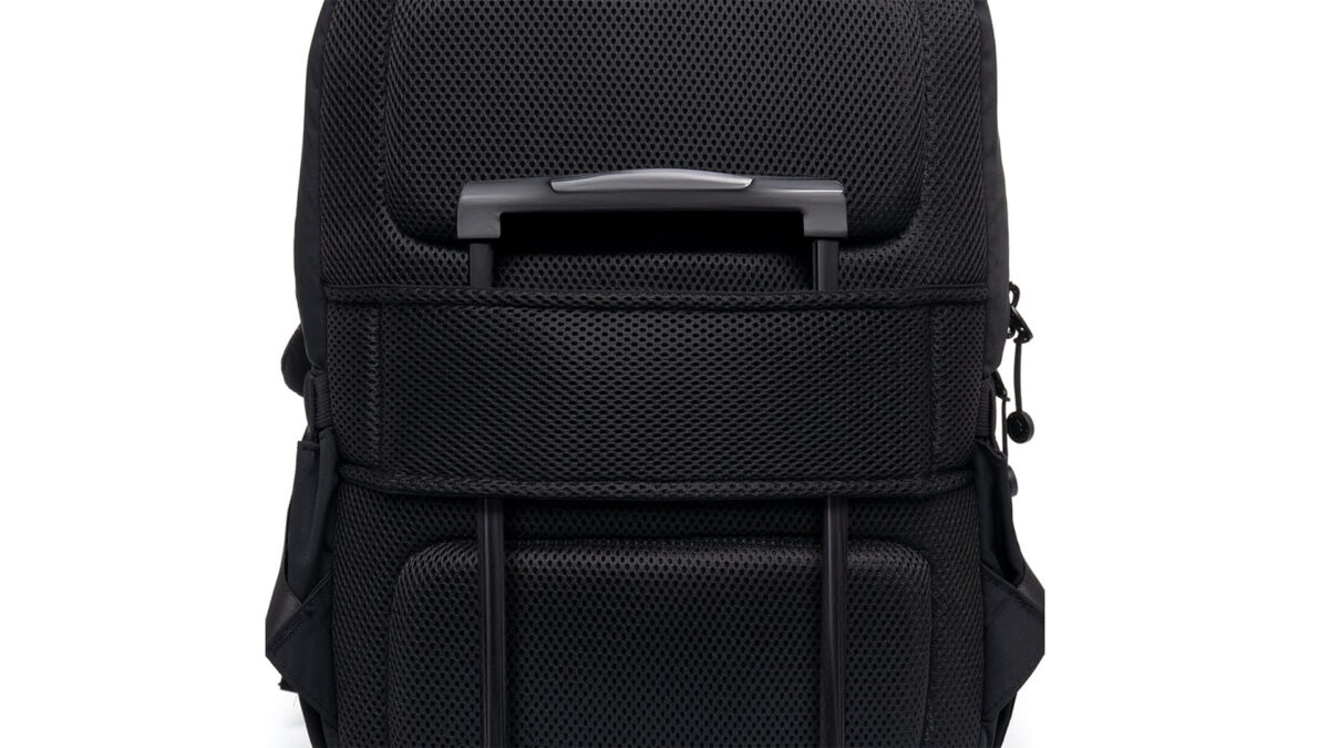 Compact Business Backpack - Black - Image 4