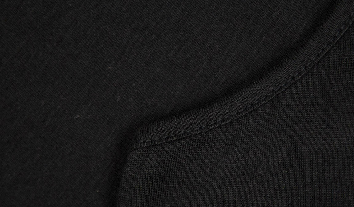 black cotton vest top detail 1400