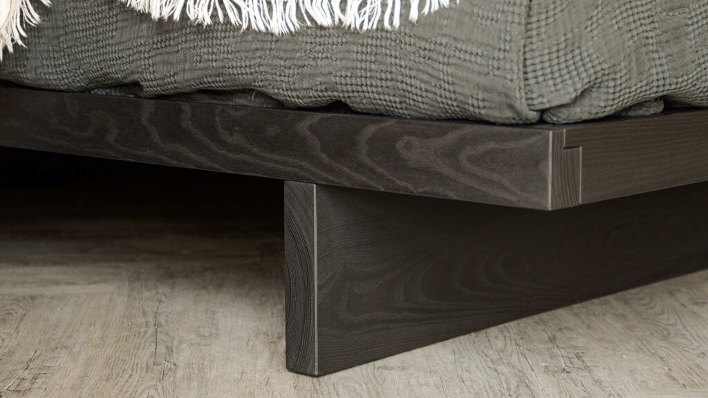 black oil on ash kyoto side rail view
