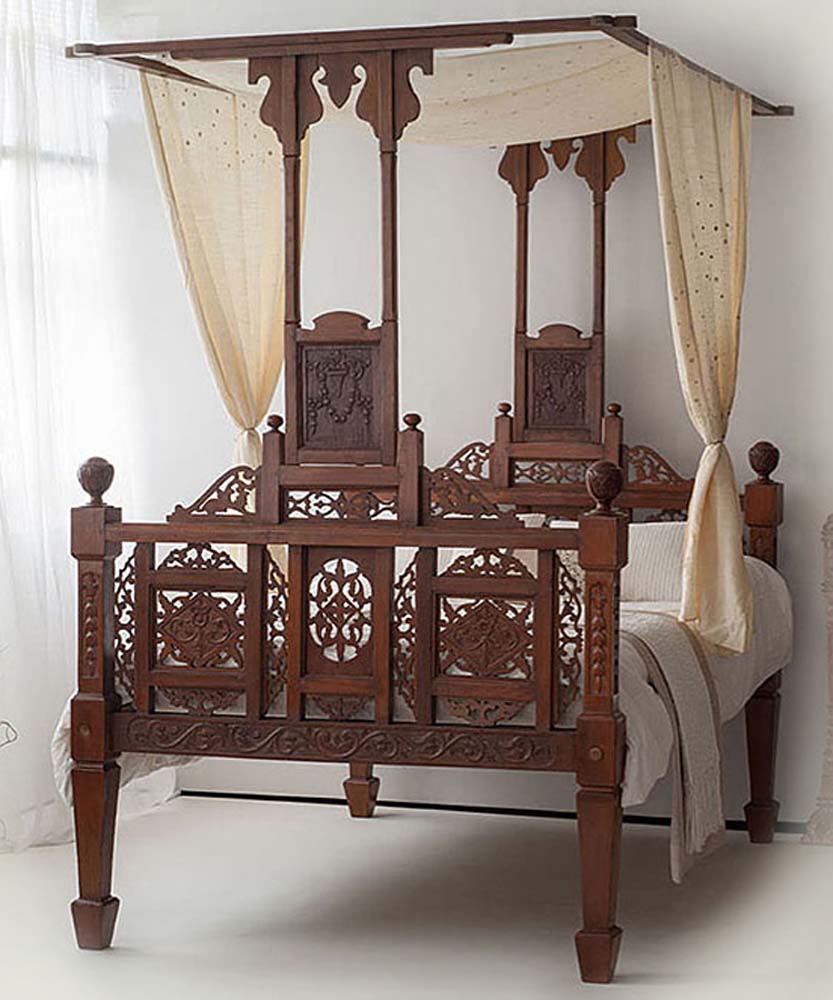 Exotic Indian Beds Bedroom Furniture Natural Bed Company