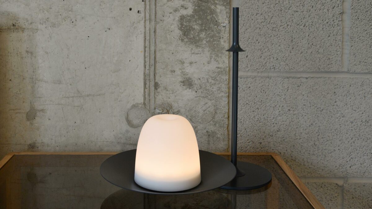 blomus lamp with stand
