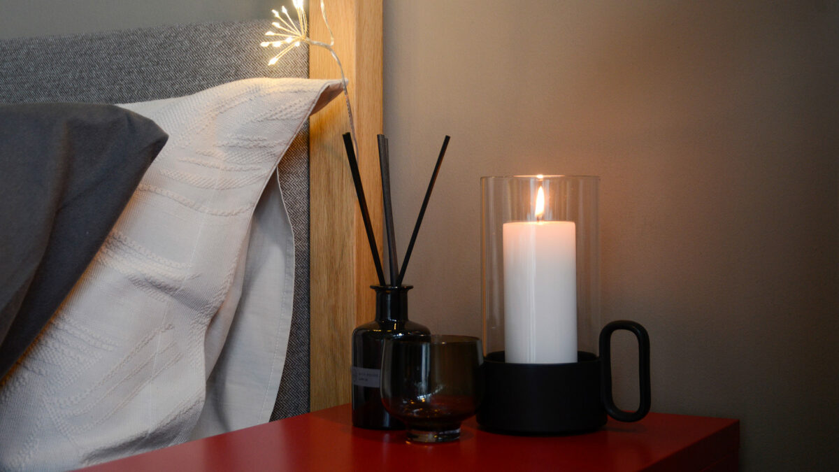 blomus lantern with highland bed