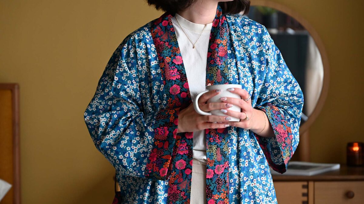 Luxury Patterned Kimonos in Liberty Fabrics - 3 Colours