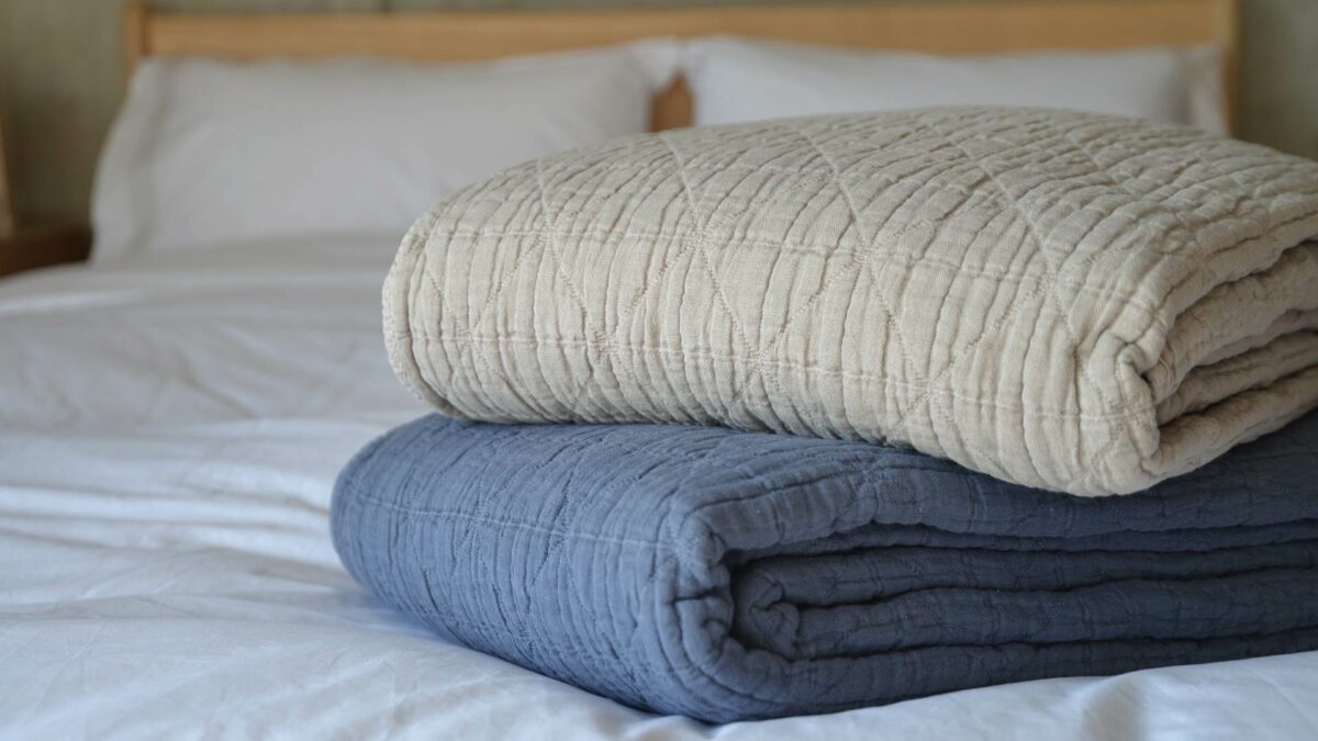 modern cotton bedspread