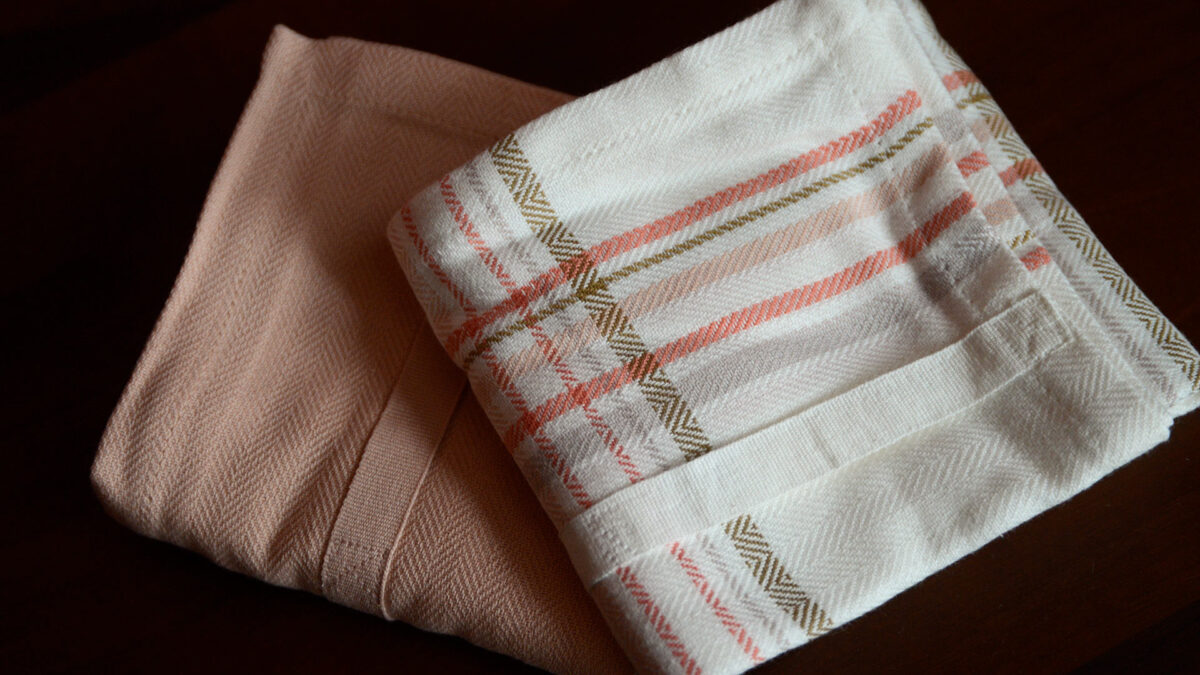 Organic Cotton Tea Towel Sets - 2 Colourways - Image 8