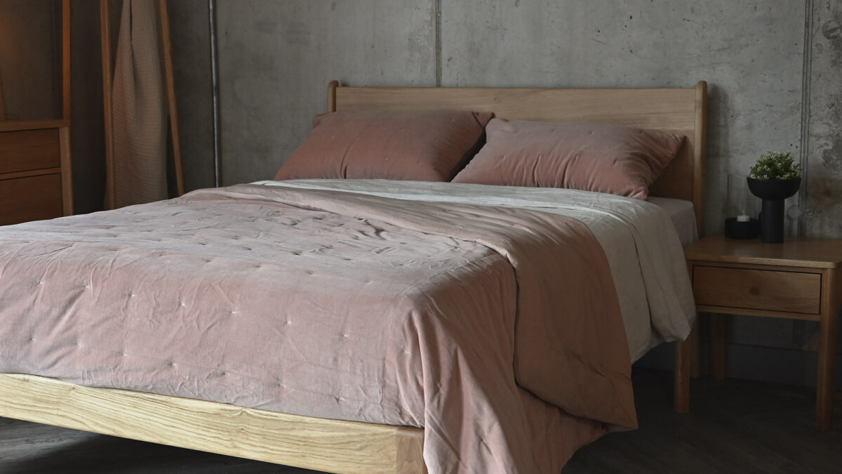 Velvet Bedspread Sets - Rose or Olive - Image 4
